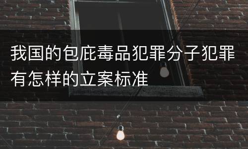 我国的包庇毒品犯罪分子犯罪有怎样的立案标准