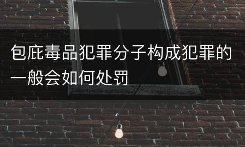 包庇毒品犯罪分子构成犯罪的一般会如何处罚