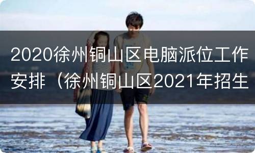 2020徐州铜山区电脑派位工作安排（徐州铜山区2021年招生计划）